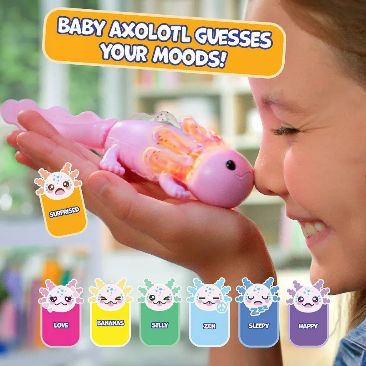 Fingerlings Interaktiivinen Aksolotli ja Uima-allas