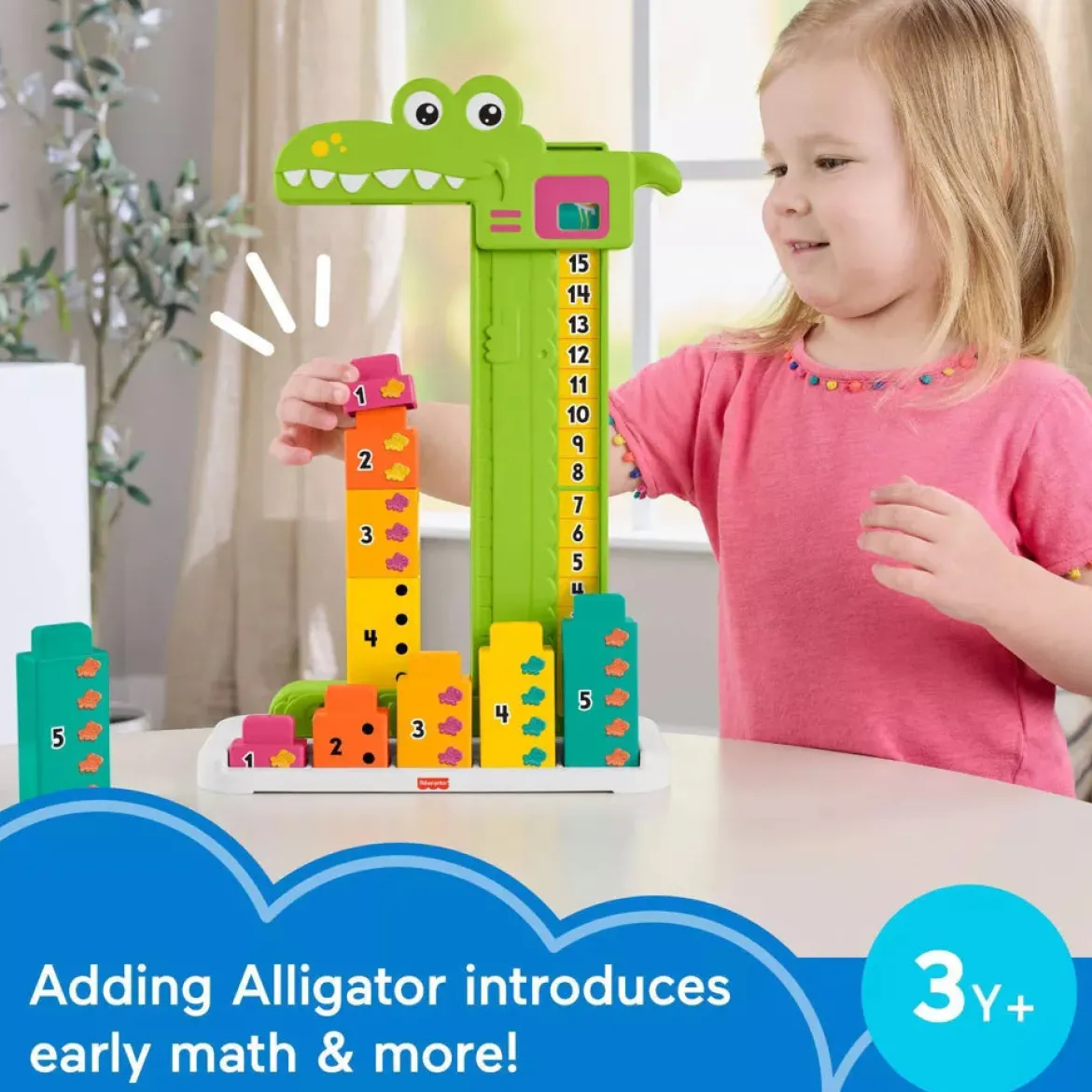 Fisher-Price Adding Alligator, Laskeva Alligaattori