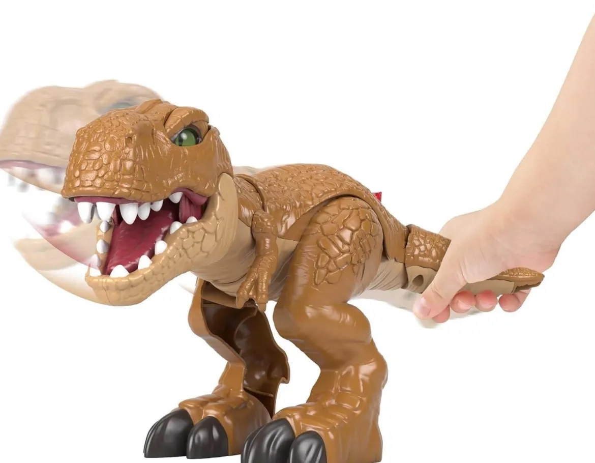 Fisher Price Jurassic World Thrashin Action T-Rex Dinosaurus