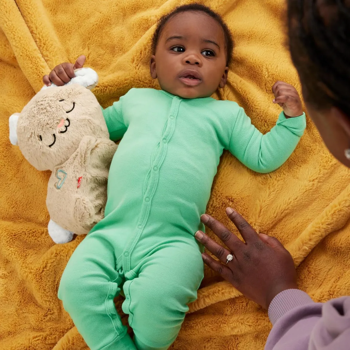 Fisher-Price Soothe & Settle Pupu Rauhoittava Unikaveri