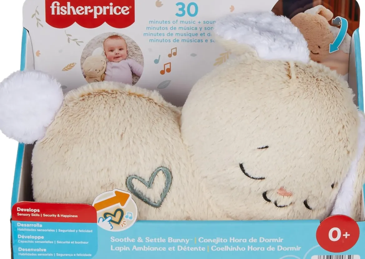 Fisher-Price Soothe & Settle Pupu Rauhoittava Unikaveri