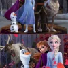Frozen 2, 2 Palapeliä 100 Palaa