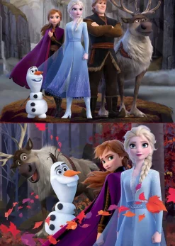 Frozen 2, 2 Palapeliä 100 Palaa