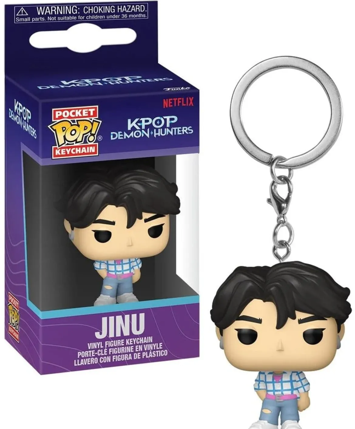 Funko! POP K-Pop Demon Hunters Jinu Avaimenperä