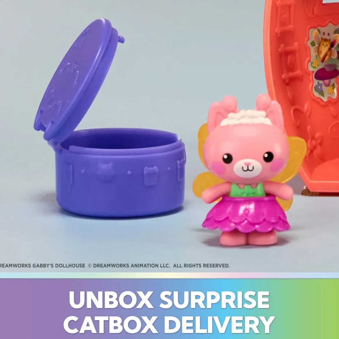 Gabby's Dollhouse Fairylandia "Kitty Fairy's" Flutter-riffic Keiju Leikkisetti