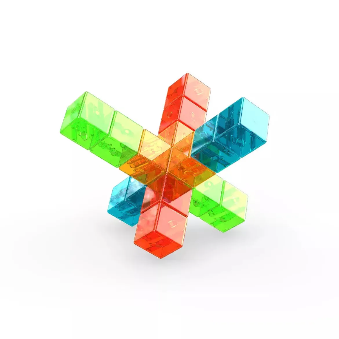 Geomag 3D Magneettinen Rakennussarja Blocks 16 Osaa