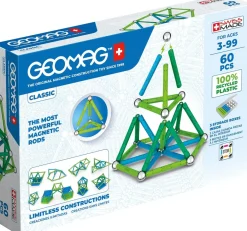 Geomag Magneettinen Rakennussarja Classic Green Line 60 osaa