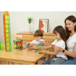 Geomag Magnetic Tiles 3D Magneettinen Rakennussarja 44 Osaa