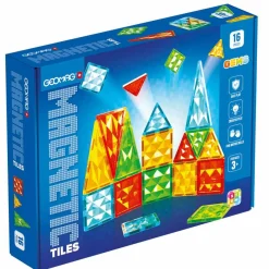 Geomag Magnetic Tiles 3D Rakennussarja 16 Osaa