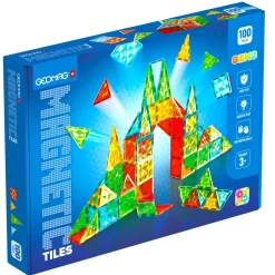Geomag Magnetic Tiles 3D Rakennussarja 100 Palaa
