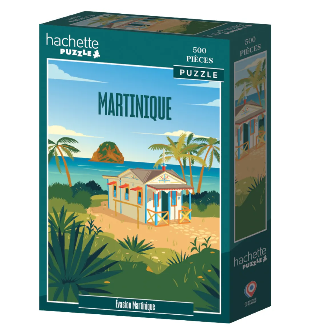 Hachette Puzzle 500 Palan Palapeli Martinique