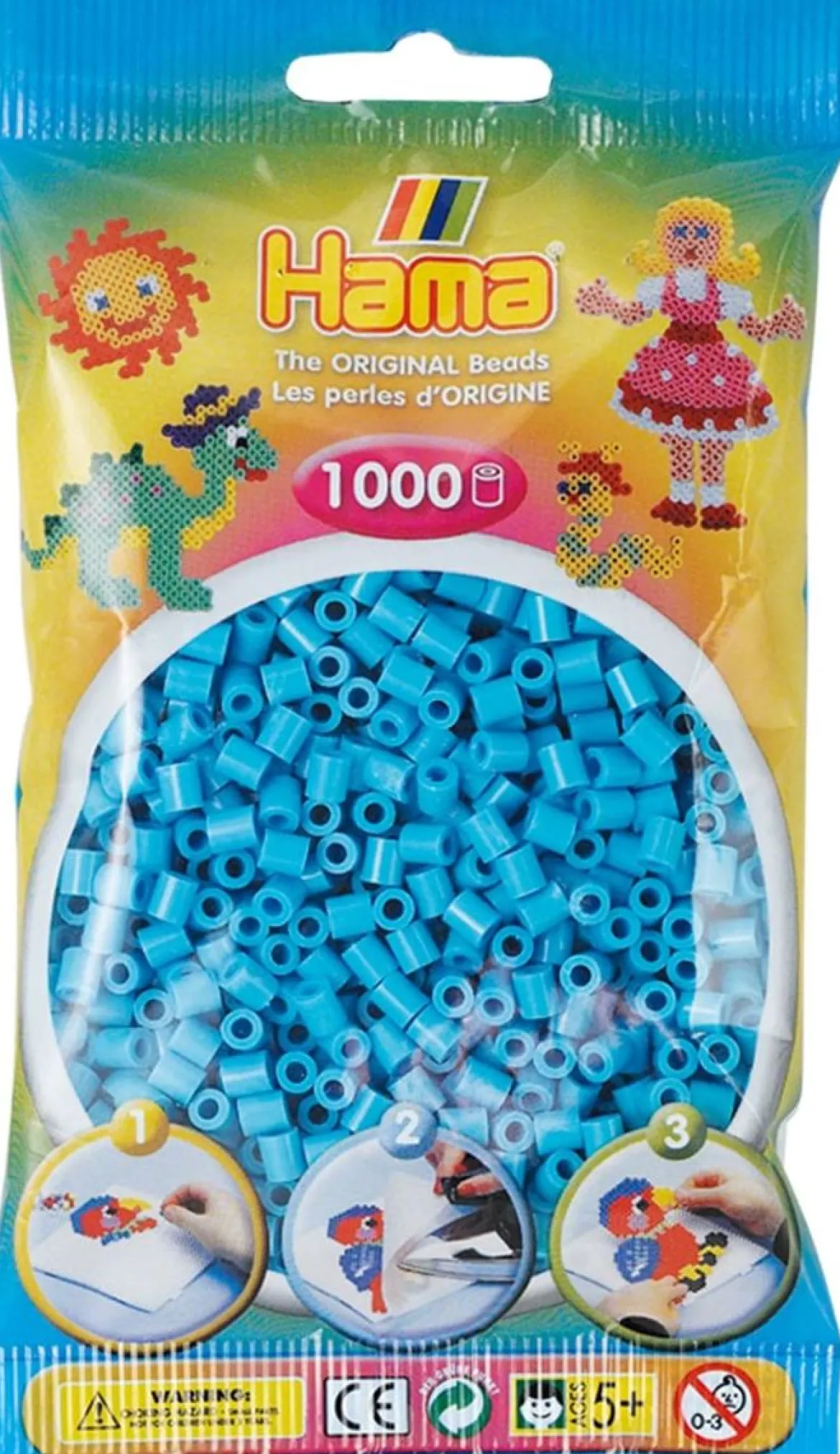 Hama Helmet Midi 1000 kpl Asuurin Sininen 207-49