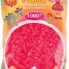 Hama Helmet Midi 1000 kpl Fuksia Neon 207-32