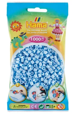 Hama Helmet Midi 1000 kpl Jäänsininen Pastelli 207-97