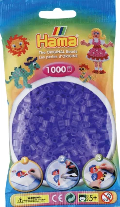 Hama Helmet Midi 1000 kpl Kuultava Lila 207-74