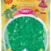 Hama Helmet Midi 1000 kpl Kuultava Vihreä 207-16