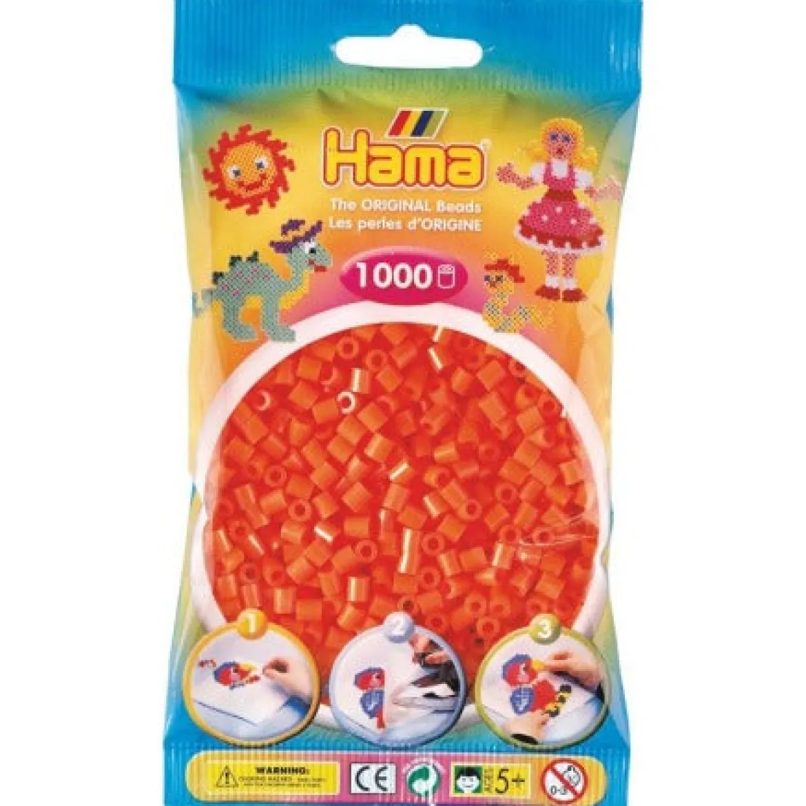 Hama Helmet Midi 1000 kpl Oranssi 207-04