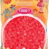 Hama Helmet Midi 1000 kpl Punainen Neon 207-35