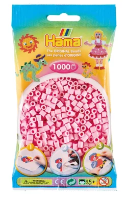 Hama Helmet Midi 1000 kpl Roosa Pastelli 207-95