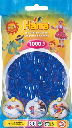 Hama Helmet Midi 1000 kpl Sininen Neon 207-36