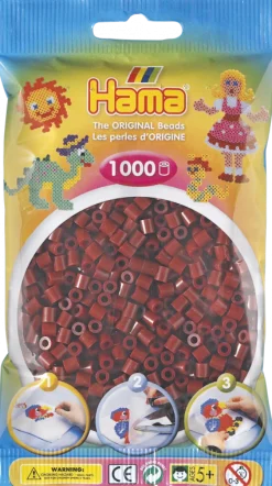 Hama Helmet Midi 1000 kpl Viininpunainen 207-30
