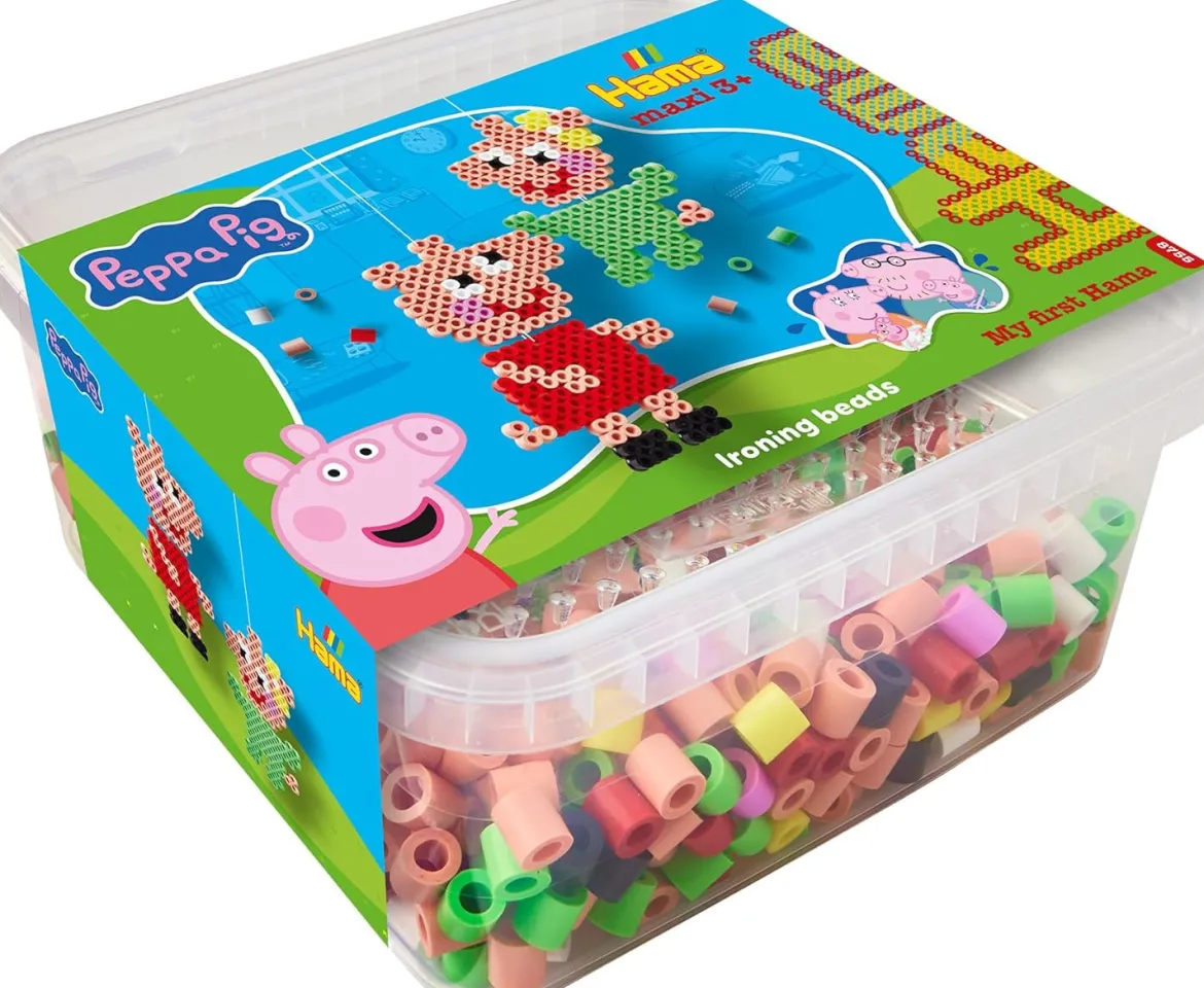 Hama Maxi Pipsa Possu ja Pikkusisko Evie 900 Helmeä