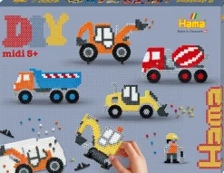 Hama Midi Työkoneet Rakennussetti 4000 Helmeä