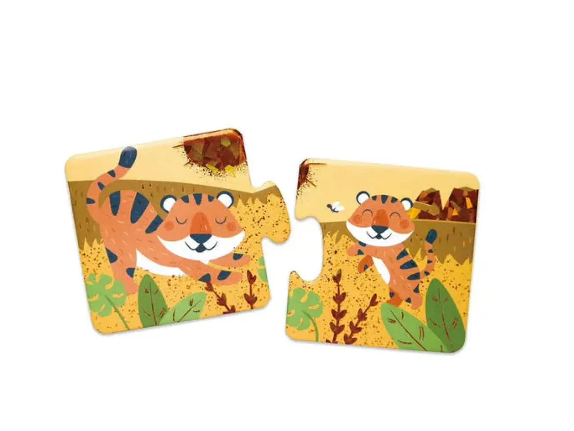 Hape Palapeli Eläimet Poikasineen