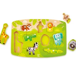 Hape Puinen Nuppipalapeli Villieläimet