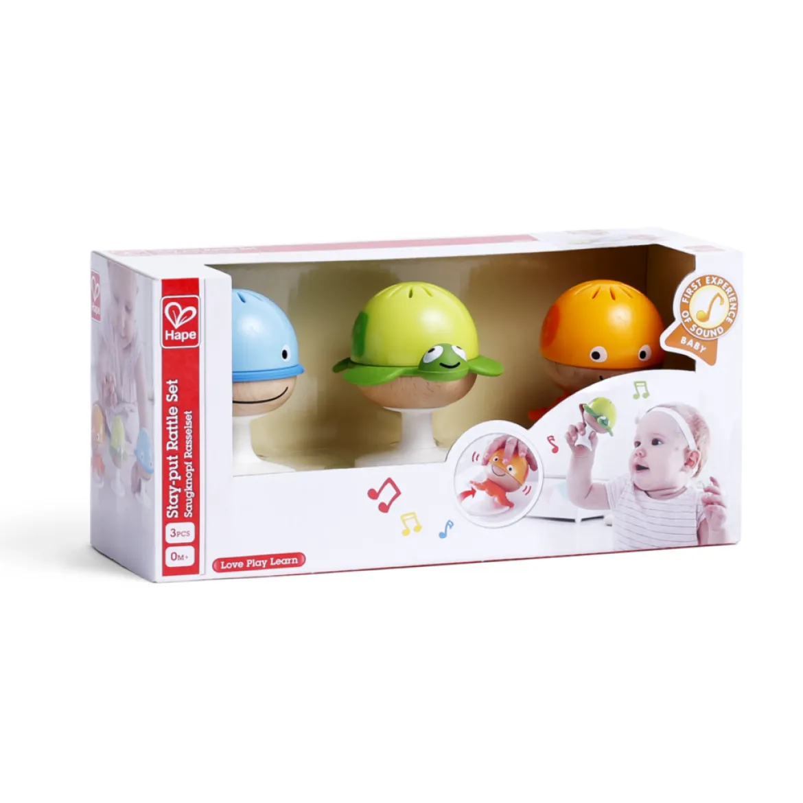 Hape Tarraavat Eläinhelistimet Imukupilla 3 kpl