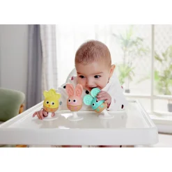 Hape Tarraavat Eläinhelistimet Imukupilla 3 kpl Pastelli