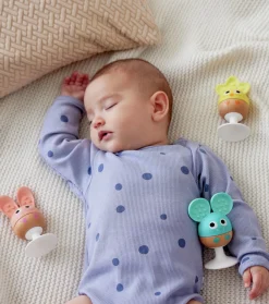 Hape Tarraavat Eläinhelistimet Imukupilla 3 kpl Pastelli