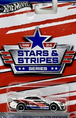 Hot Wheels Stars & Stripes Series 2020 Ford Shelby GT500 Pikkuauto