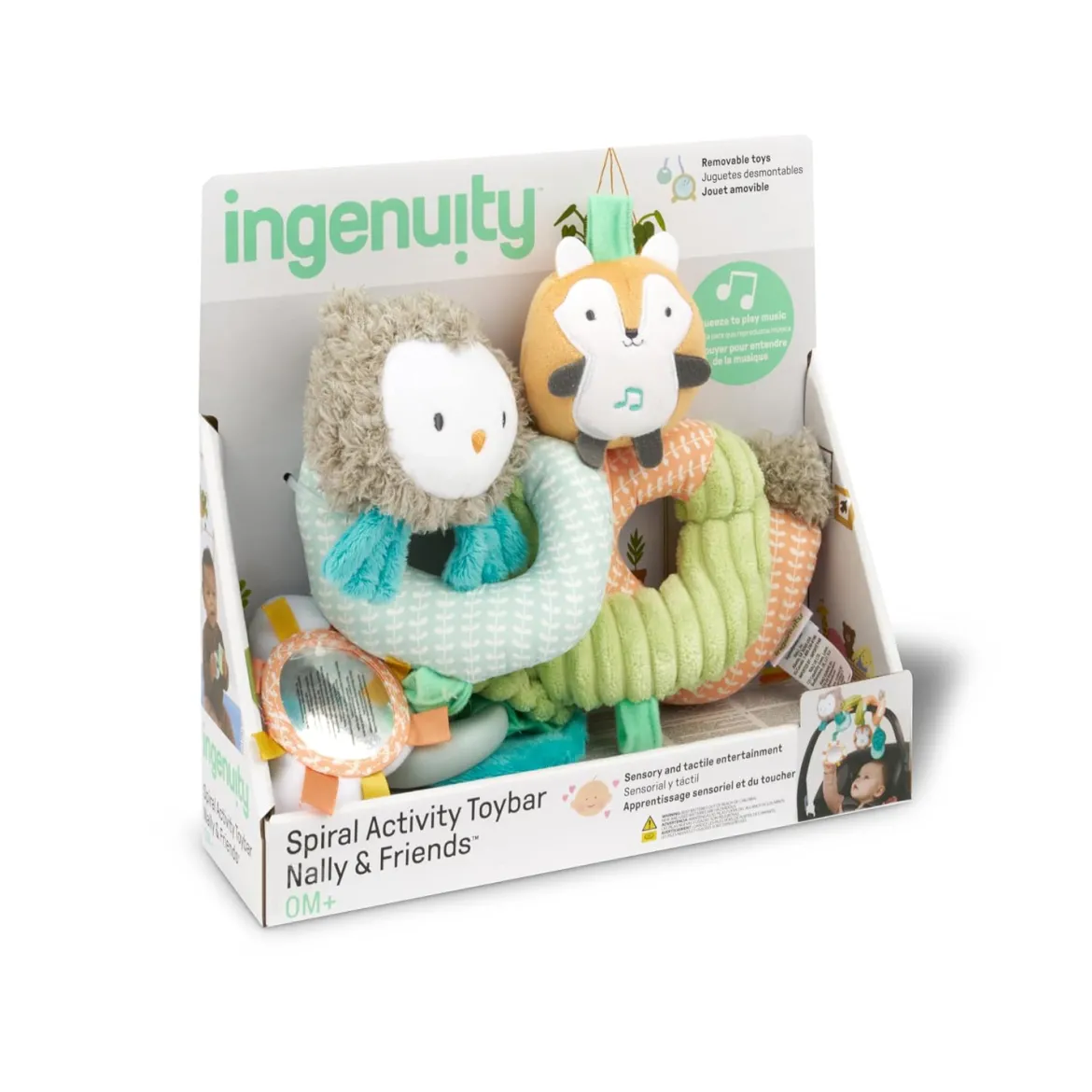 Ingenuity Aktiviteettispiraali Musiikilla