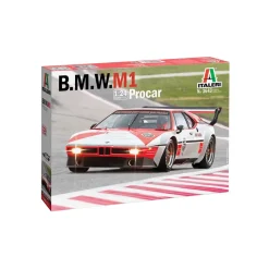 Italeri B.M.W. M1 Procar (Niki Lauda) 1:24 Koottava pienoismalli
