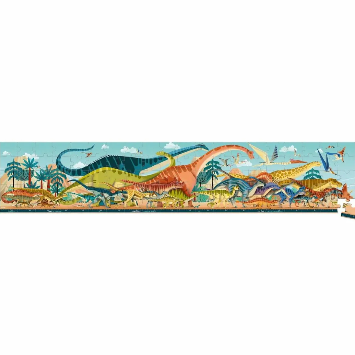 Janod 100 Palan Panoramapalapeli Dinosaurukset