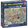 Jan van Haasteren Comic Puzzle Ludo Battle 1000 Palan Palapeli