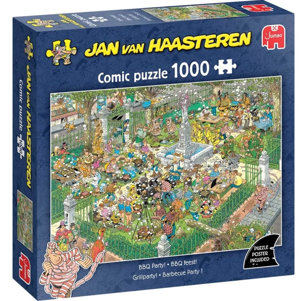 Jan van Haasteren 1000 Palan Palapeli BBQ Party!