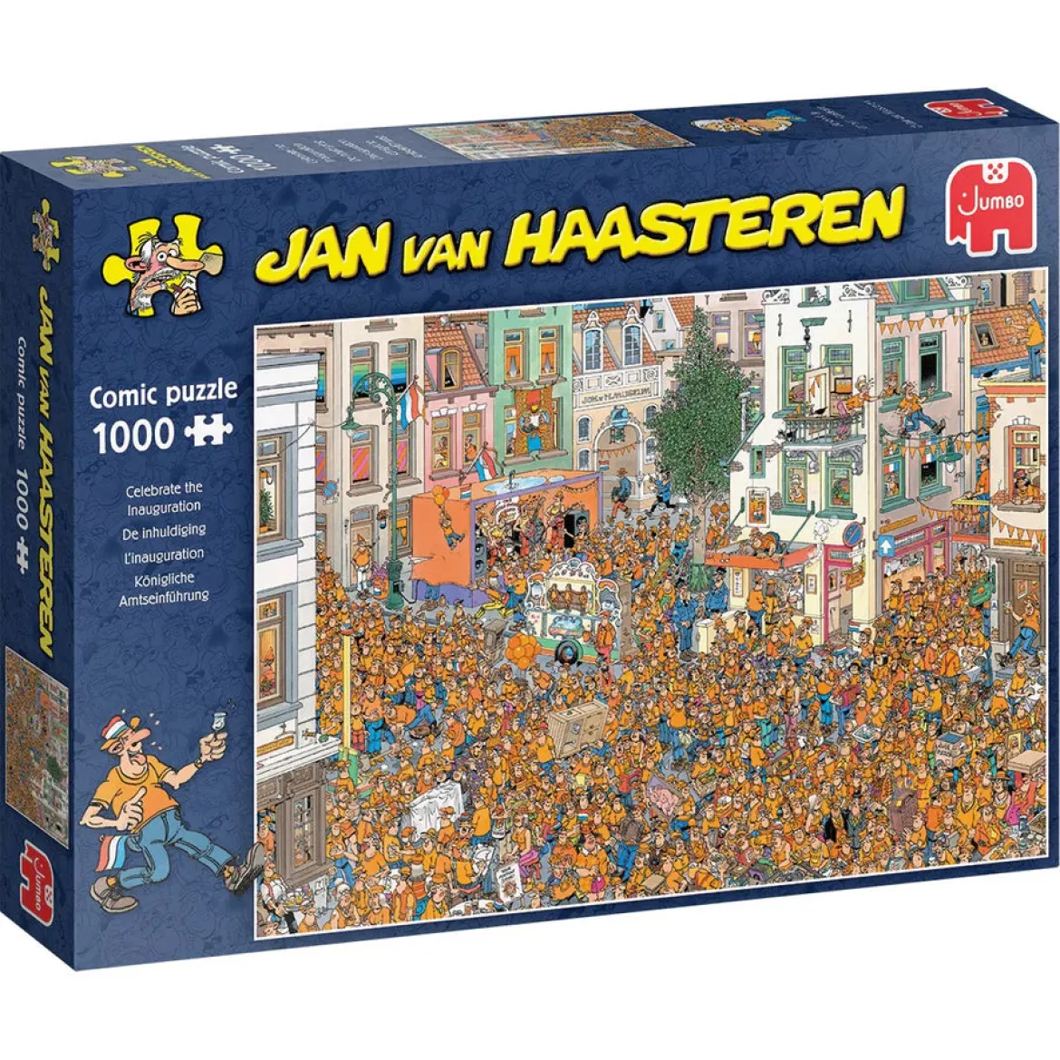 Jan van Haasteren 1000 Palan Palapeli Celebrate The Inauguration