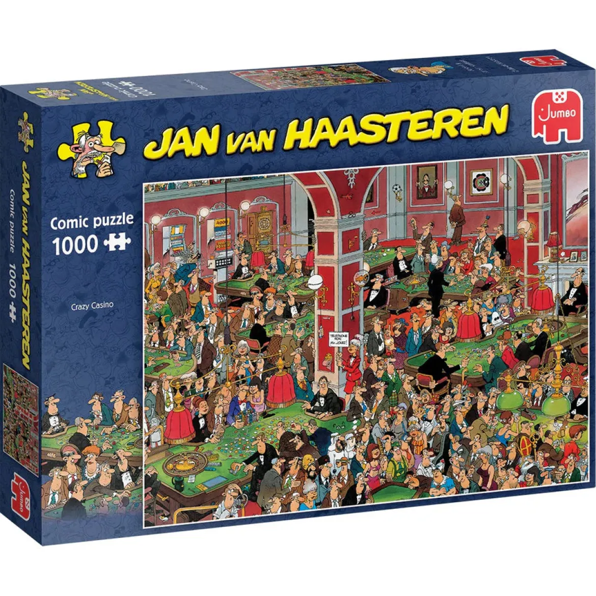 Jan van Haasteren 1000 Palan Palapeli Crazy Casino