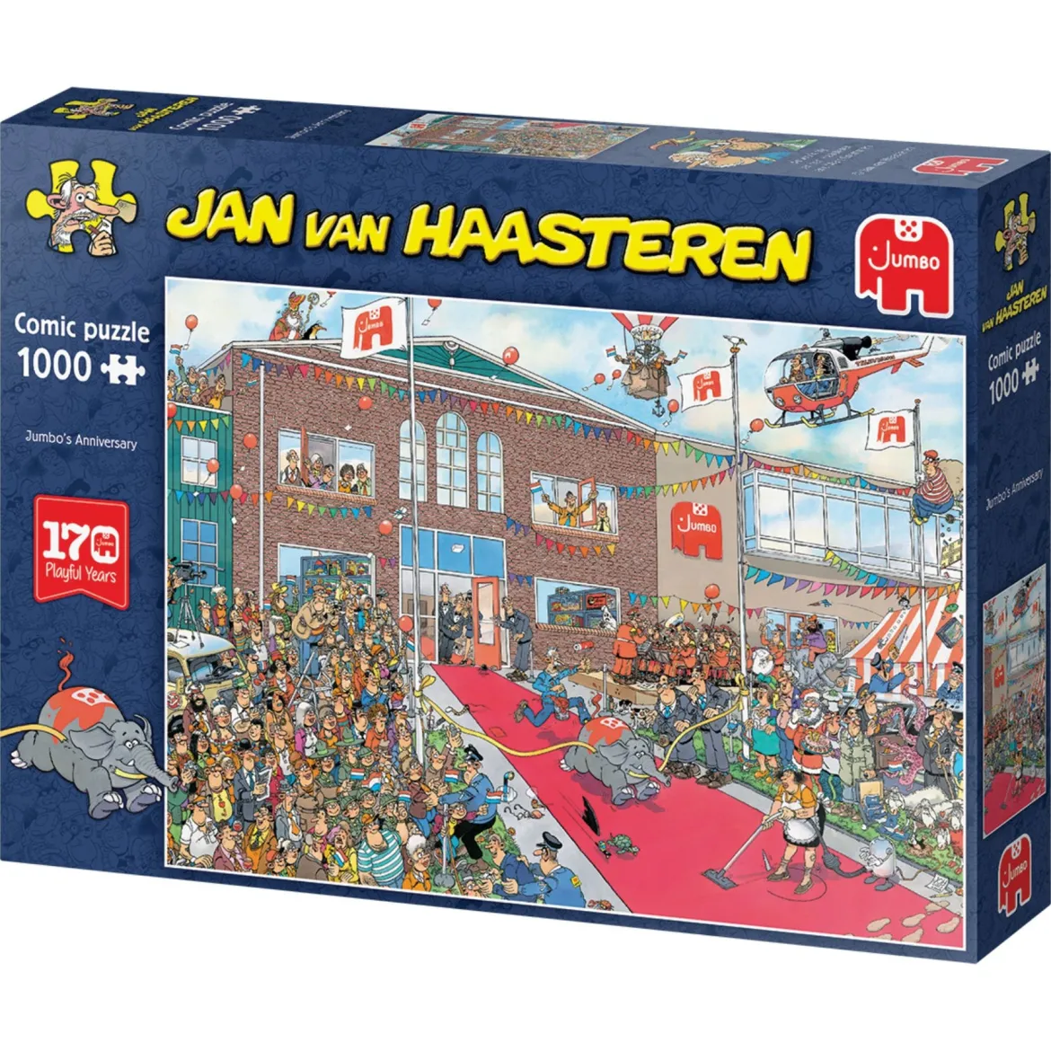 Jan van Haasteren 1000 palan palapeli Jumbo's Anniversary