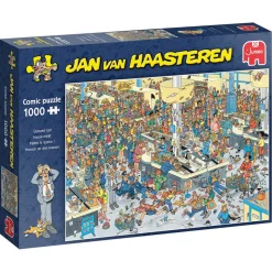 Jan van Haasteren 1000 Palan Palapeli Queued Up!