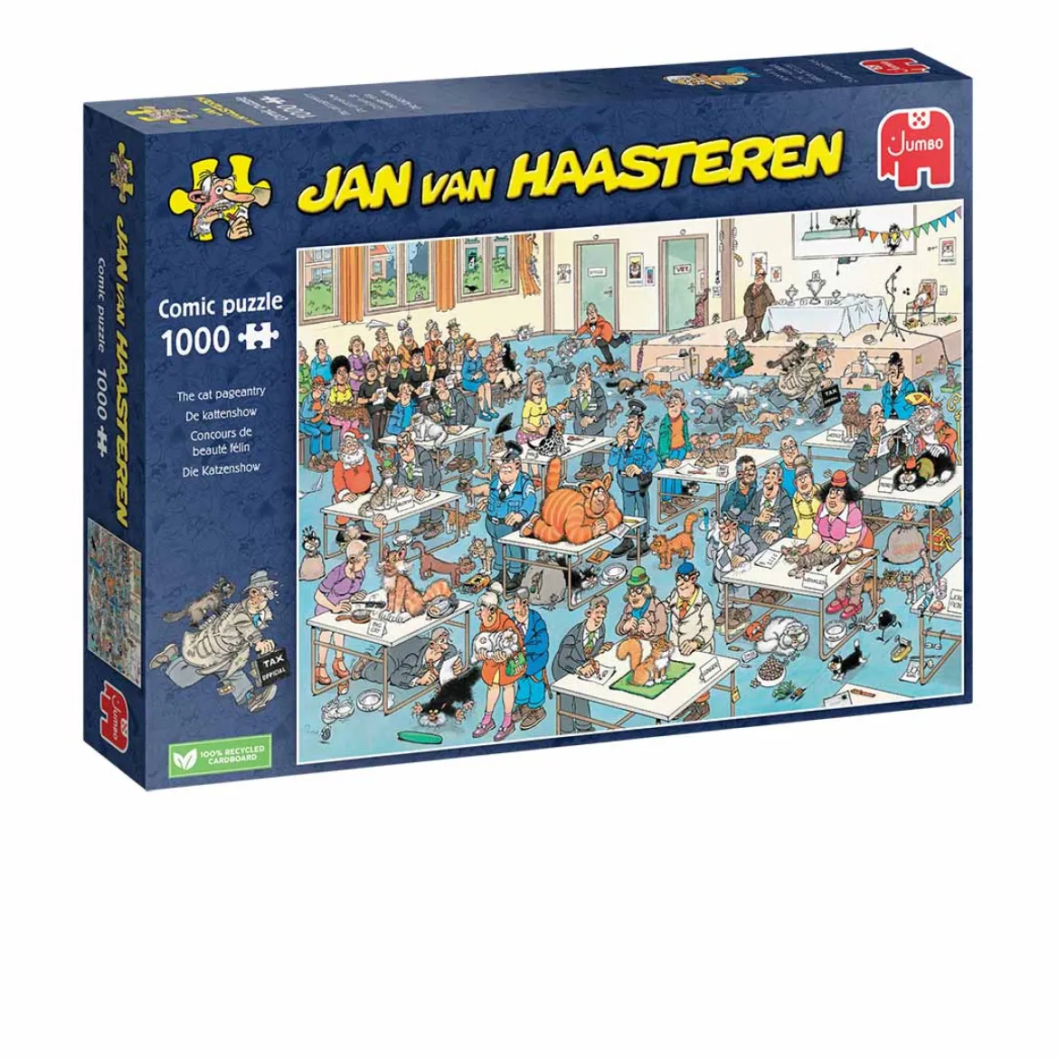 Jan van Haasteren 1000 Palan Palapeli The Cat Pageantry