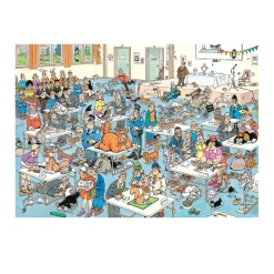 Jan van Haasteren 1000 Palan Palapeli The Cat Pageantry
