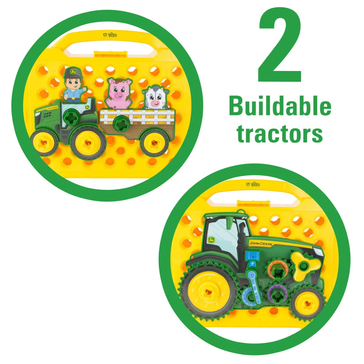 John Deere Build-A-Buddy Activity Board and Drill Aktiviteettilauta ja Pora