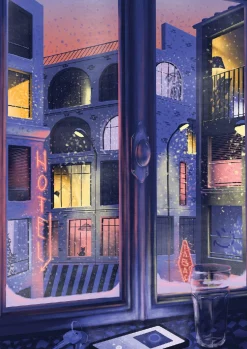 Jour Ferie The Falling Snow 1000 Palan Palapeli
