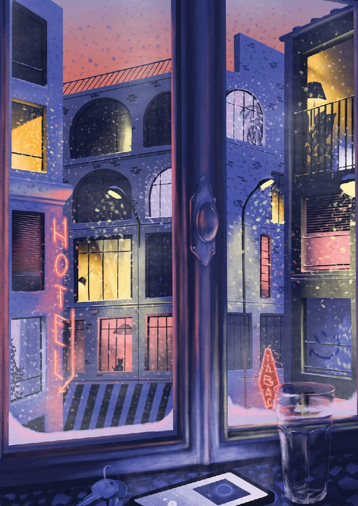 Jour Ferie The Falling Snow 1000 Palan Palapeli