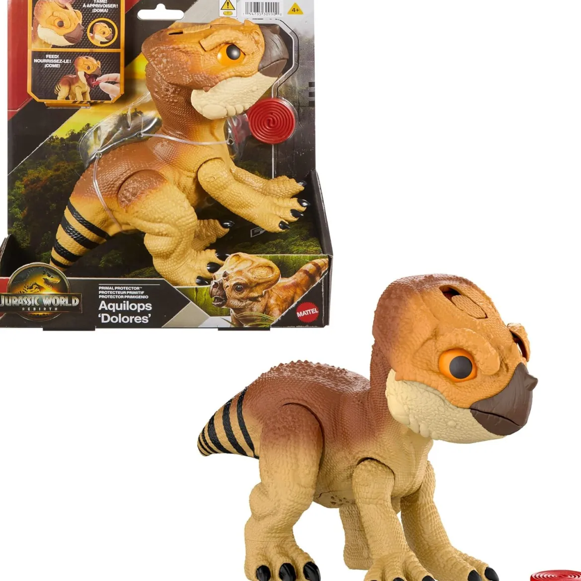 Jurassic World Interaktiivinen Aquilops Dinosaurus