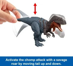 Jurassic World Wild Roar Abelisaurus Äänillä