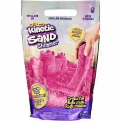 Kinetic Sand Shimmer Taikahiekka 900g Pinkki Glitter